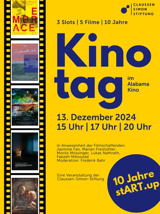 Plakat zur Ankündigung des Kino-Tags am 13.12.2024