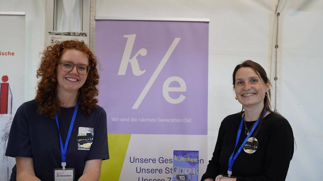 Foto von Annika Werner und Lisa Trebs